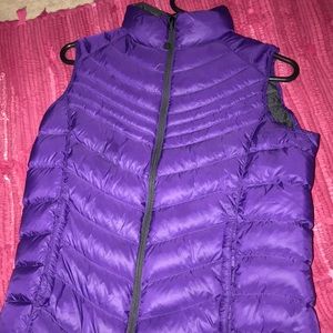 Purple vest!